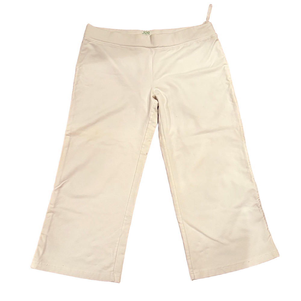 Vintage Joe White Cotton Sweatpants Large